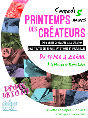 Nanteuil le Haudouin : Printemps des Créateurs, une expo vente consacrée à la création