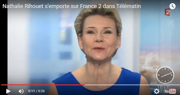 Nathalie Rihouet sur France 2 : “À chaque fois, il y a une merde” !