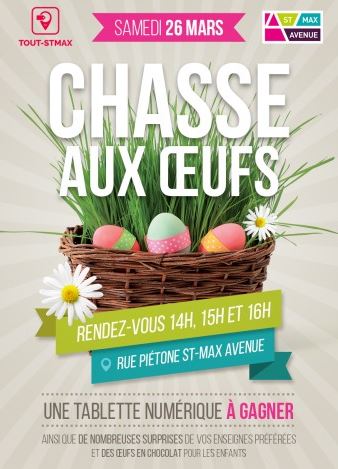 Saint-Maximin : 1 ère chasse aux oeufs à Saint-Max Avenue