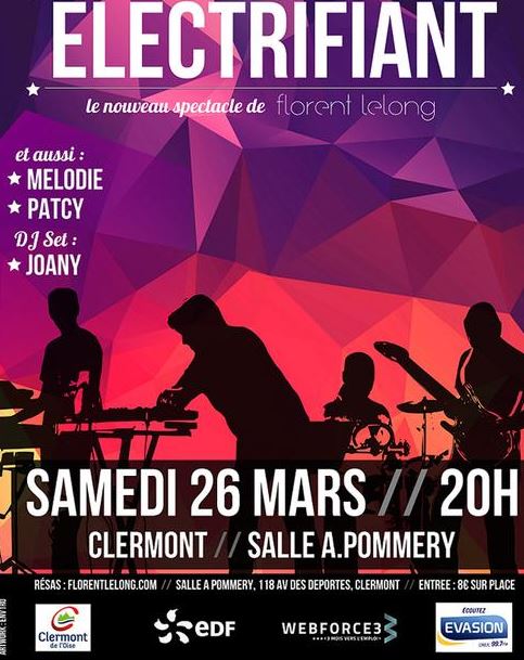 Clermont : un spectacle “Electrifiant”, le samedi 26 mars