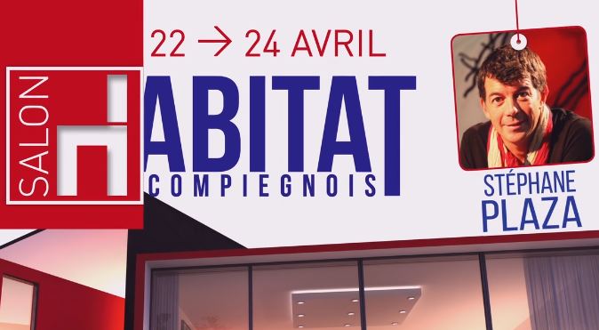 Stéphane PLAZA au 3 ème salon de l’Habitat à Margny-lès-Compiègne