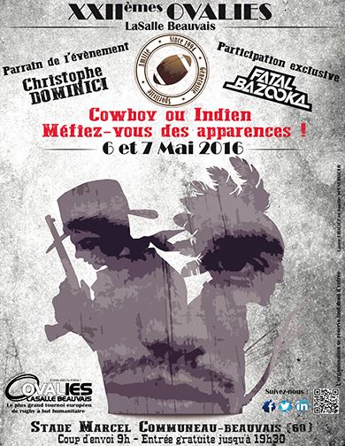 Les XXIIèmes Ovalies LaSalle Beauvais se dérouleront les vendredi 6 et samedi 7 mai