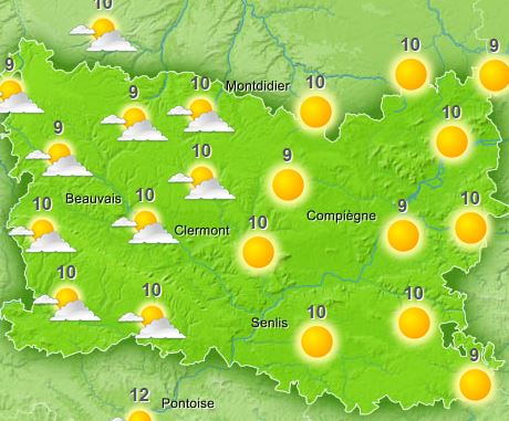 Météo dans l’Oise : le beau temps est de retour en milieu de semaine
