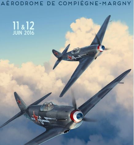 « Compiègne Aéro-Classic 2016 » sur l’aérodrome de Compiègne-Margny, les 11 et 12 juin