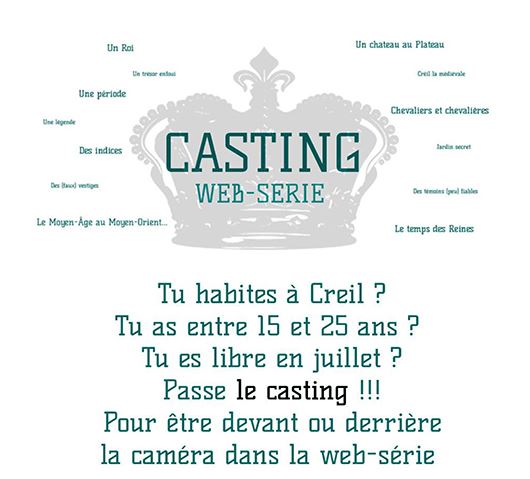 Creil : Casting web-série “Where is the king?”