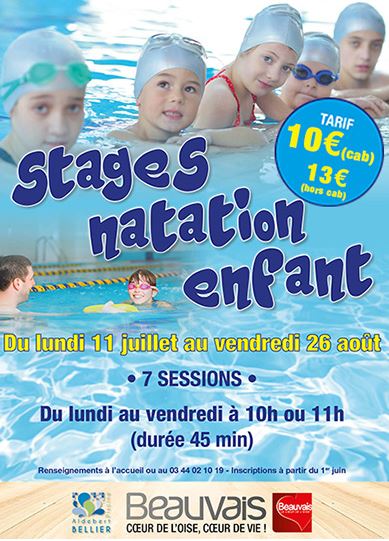 Des stages de natation pour se sentir comme des poissons dans l’eau.