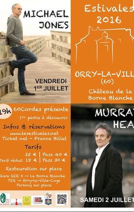Murray HEAD, tête d’affiche des “Estivales d’Orry-la-Ville”