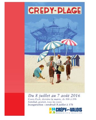 Crépy plage : le cours Foch prend des allures de bord de mer