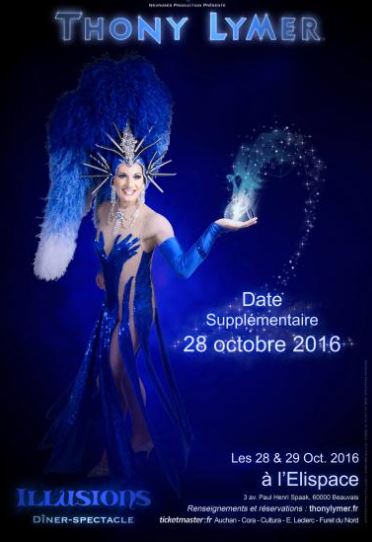 Le transformiste creillois « Thony Lymer » en spectacle à l’Elispace à Beauvais