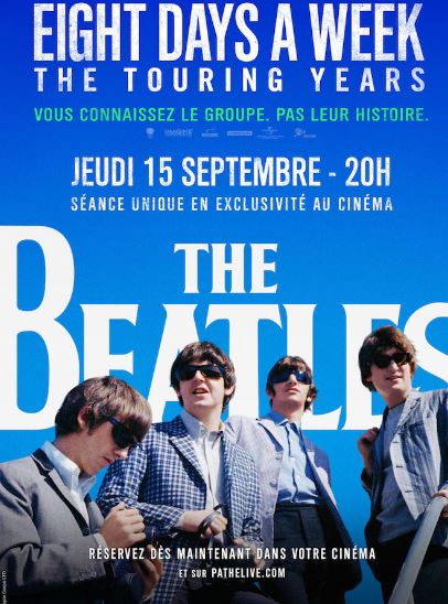 The Beatles: Eight Days A Week – The Touring Years, le film événement de la rentrée