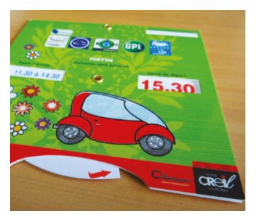 Mobilité durable à Creil : adoptez le disque vert!