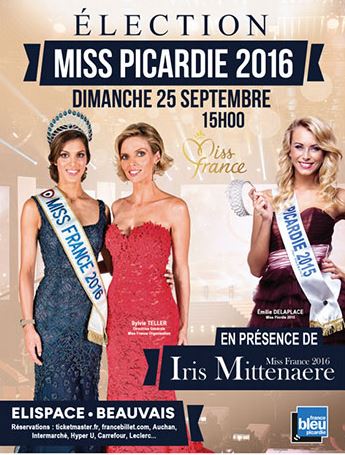 Myrtille Cauchefer a été élue Miss Picardie 2016