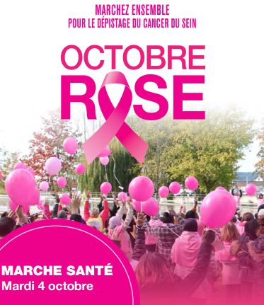 Cancer du sein, Creil se mobilise