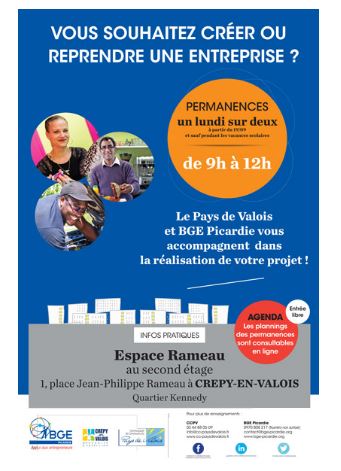 Création ou reprise d’entreprise : Le pays du Valois et BEG Picardie vous accompagnent