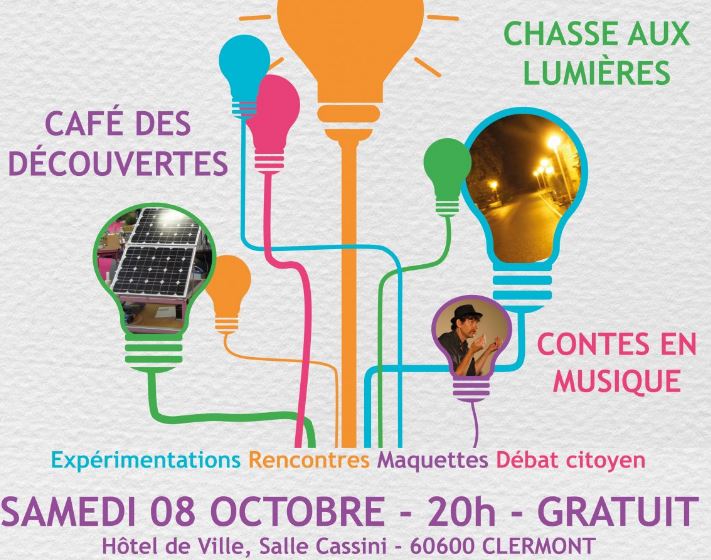 Le jour de la nuit : les économies d’énergie parlons-en ! Samedi 8 octobre à Clermont