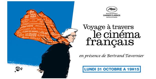 Beauvais : le cinéaste Bertrand Tavernier se rendra au Cinespace lundi prochain
