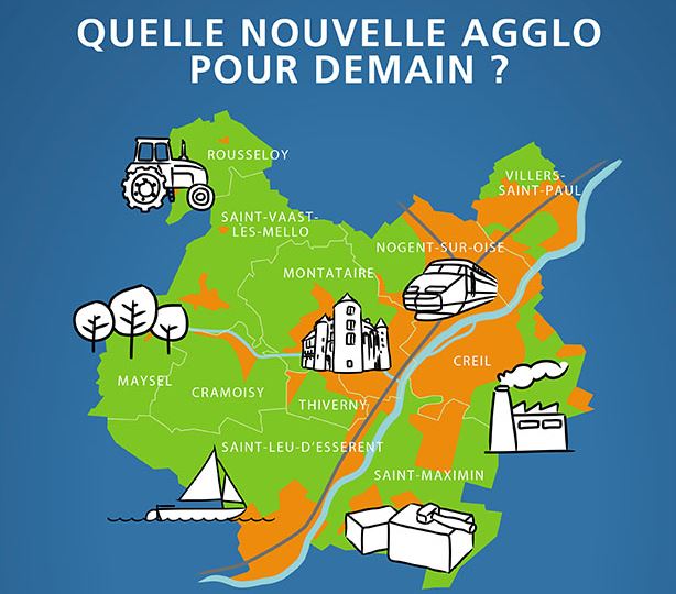 Des réunions publiques pour découvrir votre future agglomération creilloise