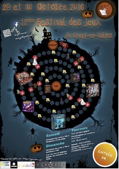 Crépy-en-Valois : 11e édition du Festival des jeux, ce week-end.