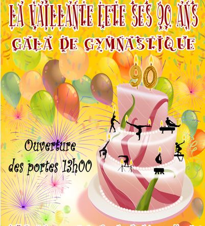 La Vaillante Gymnastique fête son 90ème anniversaire