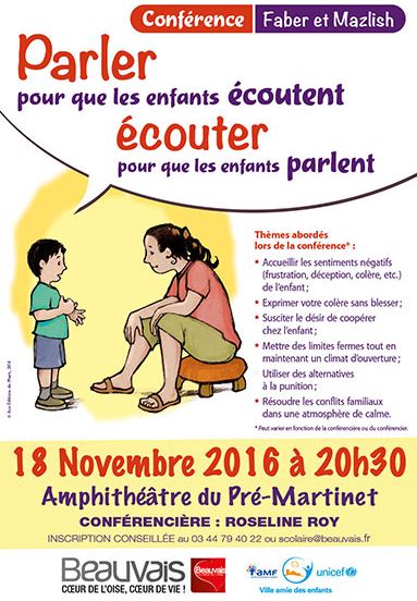 Beauvais : conférence pour améliorer la communication parents/enfants
