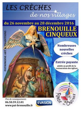 Les églises St Rieul de Brenouille et St Martin de Cinqueux serviront d’écrin à une collection de crèches