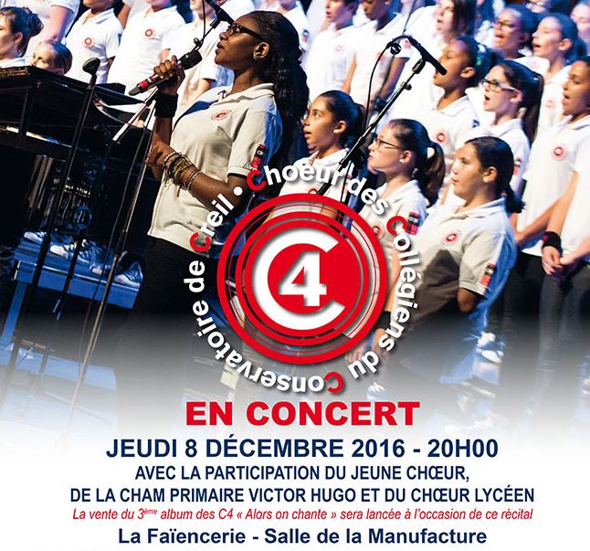 Creil : les C4 en concert en concert le jeudi 8 décembre
