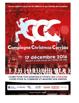 Compiègne Christmas Corrida : le samedi 17 décembre