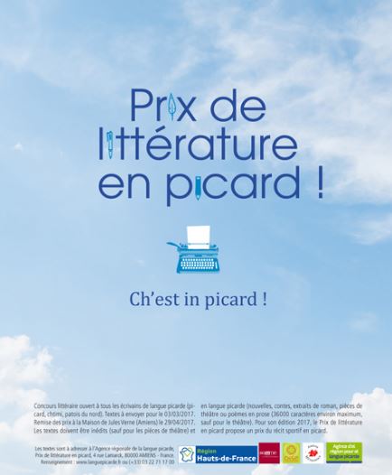 Ch’est in Picard : Un concours littéraire ouvert à tous les écrivains de langue picarde
