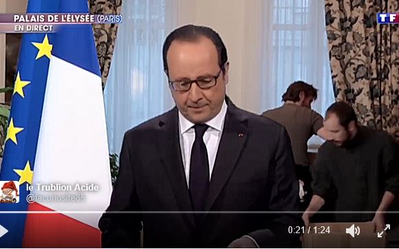 Parodie de François Hollande : ça déménage!