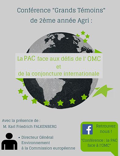 Beauvais : conférence sur la Politique Agricole Commune, le mardi 10 janvier 2017