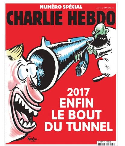 “2017, enfin le bout du tunnel”, titre “Charlie Hebdo” deux ans après l’attentat