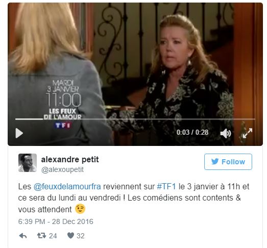 “Les Feux de l’amour” ont changé d’horaire et les fans ne sont pas contents