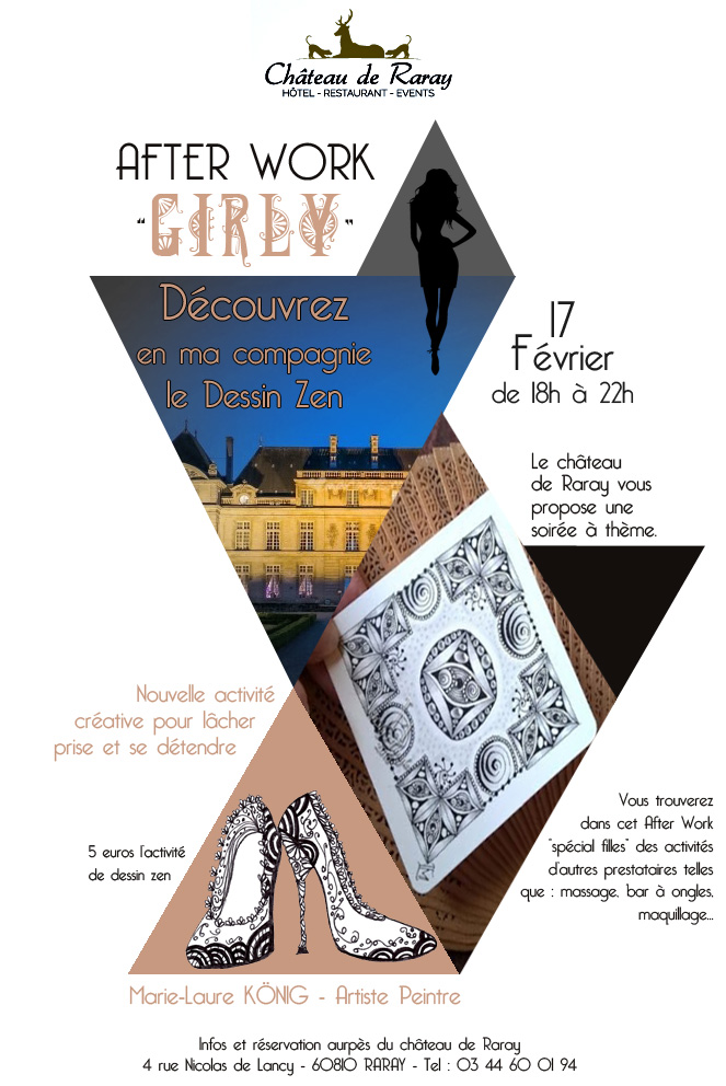 After work girly- Soirée spéciale fille au château de Raray