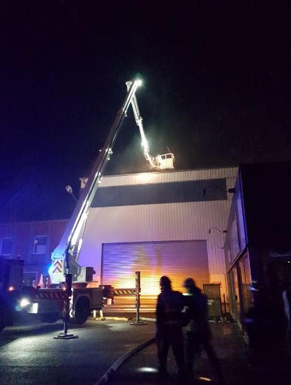 Beauvais : incendie chez KDI Nozal.