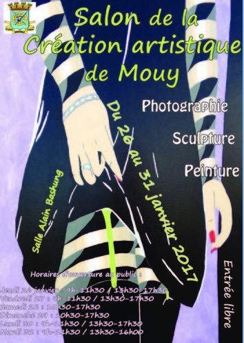 Salon de la Création Artistique à Mouy : Peintre, sculpteur, photographe, inscivez-vous !