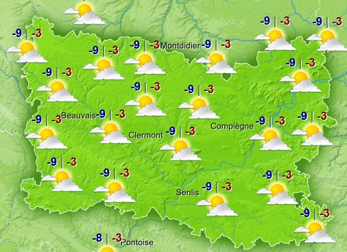 Une vague de “grand froid” arrive dans l’Oise !