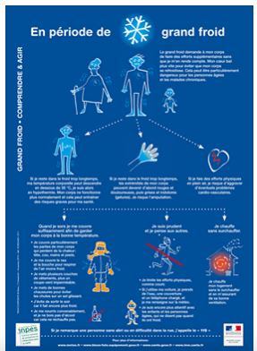 Le préfet de l’Oise décide le maintien du niveau 2 « Avertissement froid »