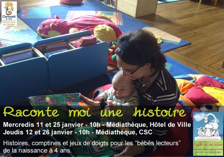 Clermont : Raconte-moi une histoire, les petits adorent !