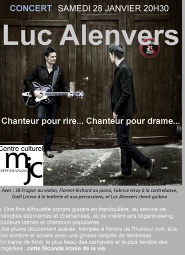 Luc Alenvers débarque à Crépy-en-Valois !