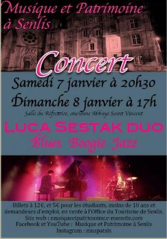 Senlis : concert à l’ancienne abbaye Saint-Vincent, mêlant musique et patrimoine.