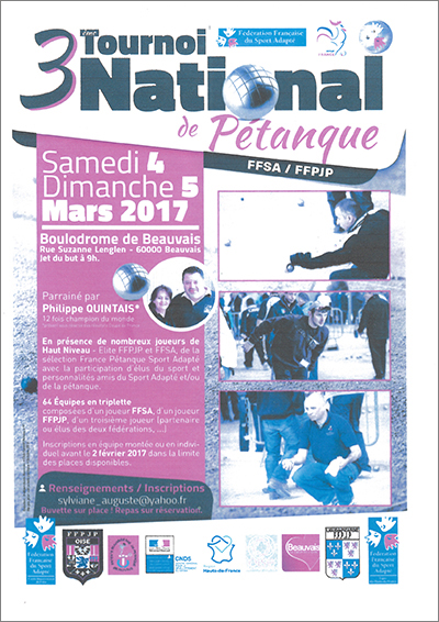 L’élite de la pétanque se pointe à Beauvais