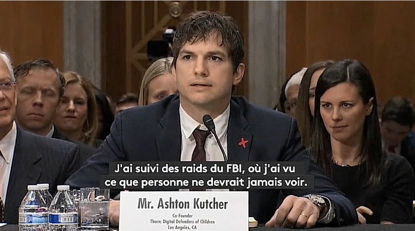 Ashton Kutcher, ému aux larmes, dénonce le tourisme sexuel. (vidéo)