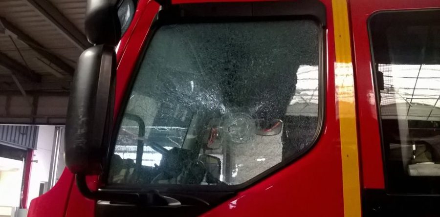 Les pompiers de Creil caillassé quai d’Aval