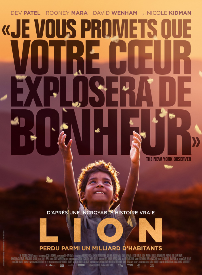 Lion : l’incroyable histoire vraie de Saroo