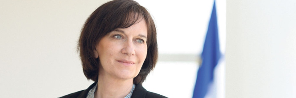 Laurence Rossignol en déplacement à Beauvais