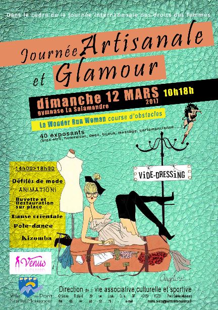 Pont-Sainte-Maxence:  une journée artisanale et glamour, le dimanche 12 mars.