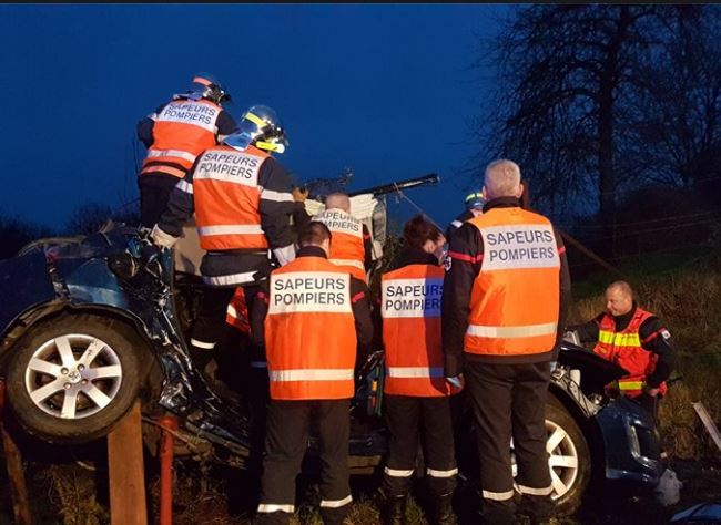 Une collision à Noiremont fait 5 blessés dont 3 graves