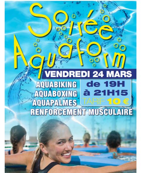 Beauvais : soirée Aquaform à l’Aquaspace