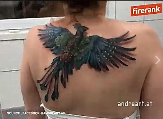 Les tatouages 3D donnent naissance à une oeuvre phénoménale