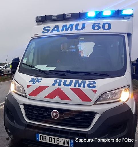 La Houssoye : le pilote d’un scooter perd le contrôle de son engin et se blesse grièvement